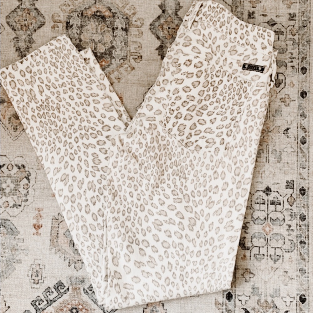 Lucky Brand leopard cheetah pants